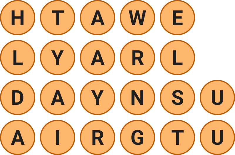 Daily Anagram preview