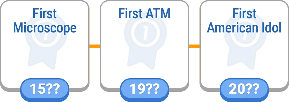 Timeline - Firsts preview