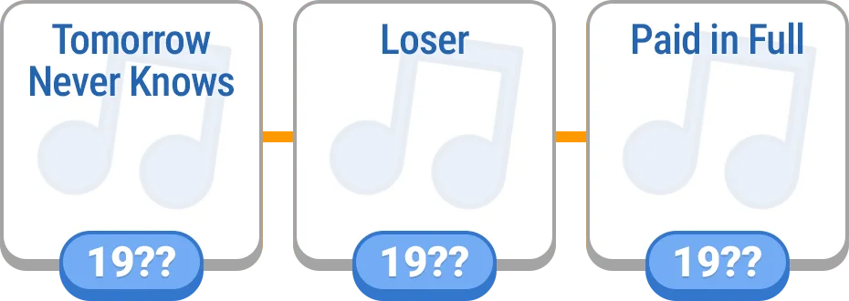 Timeline - Music preview