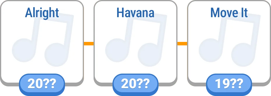 Timeline - Music preview