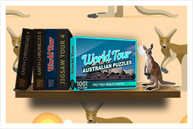 1001 Jigsaw World Tour: Australian Puzzles