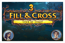 Fill And Cross: Trick or Treat 3
